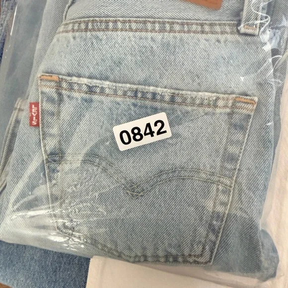 Levi's Women's Sz 24 501 90's Ever Afternoon Light Wash Straight Leg Loose Fit - Picture 12 of 12